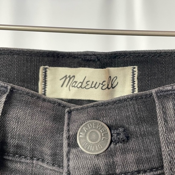 Madewell Cali Demi-Boot Jeans in Bellspring Wash: Button-Front Edition Size 23 - Picture 5 of 10